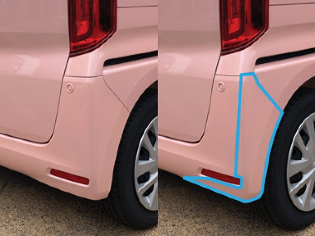 Honda N Box Dba Jf3 Paint Protection Film Syncshield For Front Rear Bumper Set