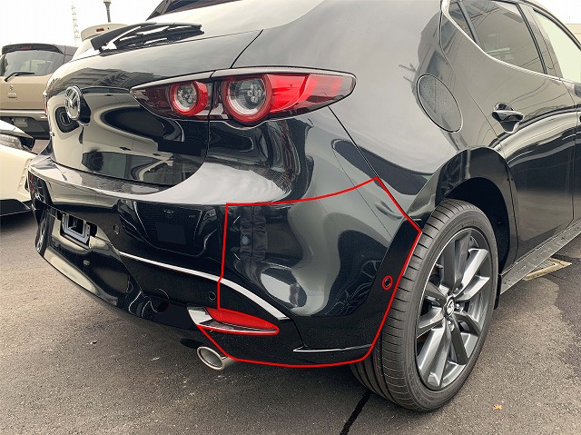 Housse de protection pour Mazda Mazda 3 BP 2019-2025 Hatchback